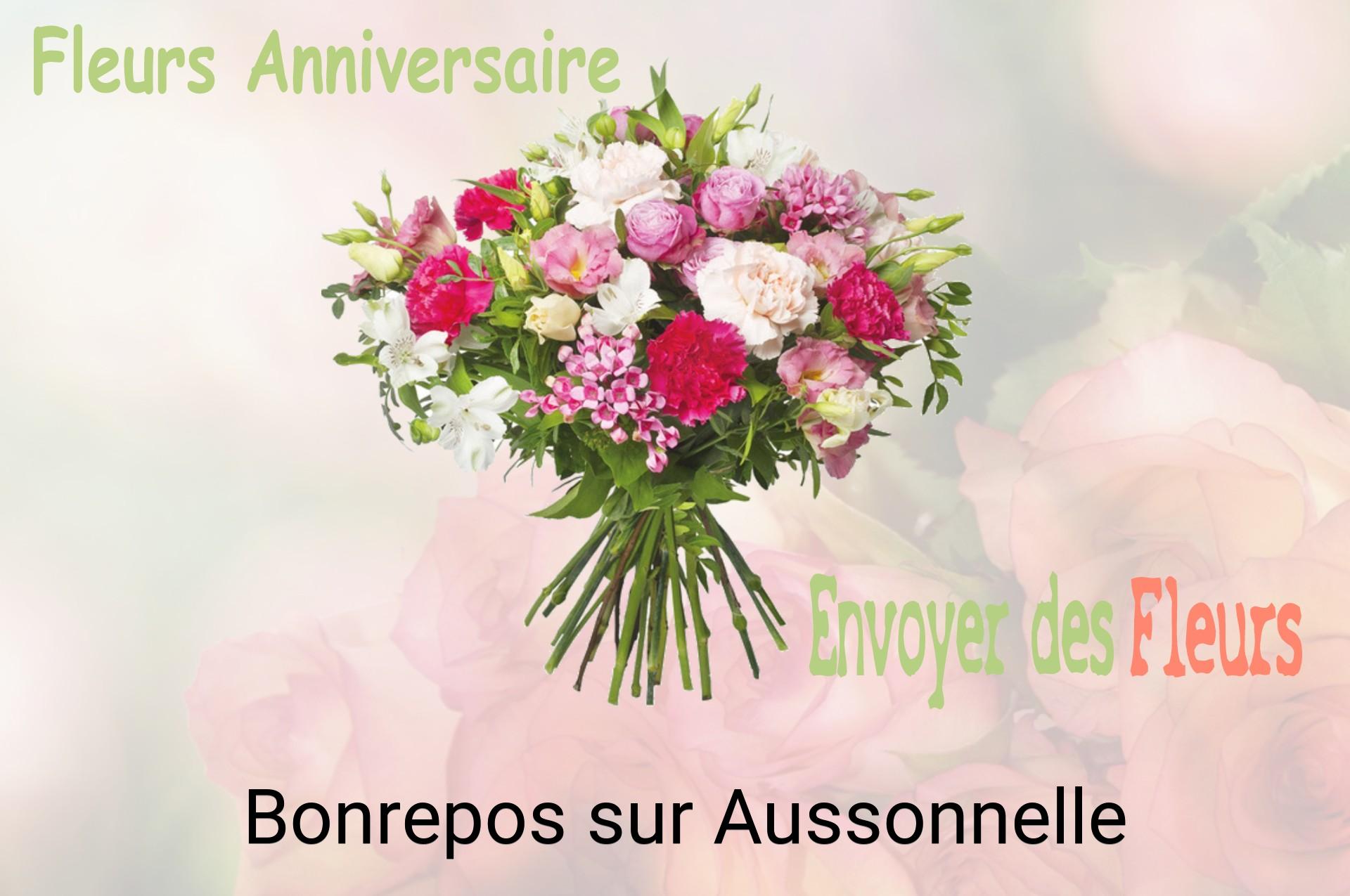 Bouquet de fleurs d’anniversaire livré à Bonrepos-sur-Aussonnelle